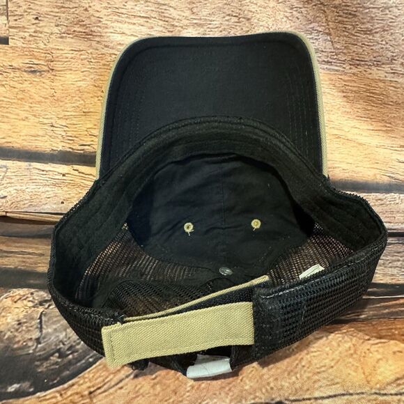 Carhartt 1889 Workwear Quality Hat Cap Canvas Meshback Adjustable Strap Brown - Picture 5 of 8